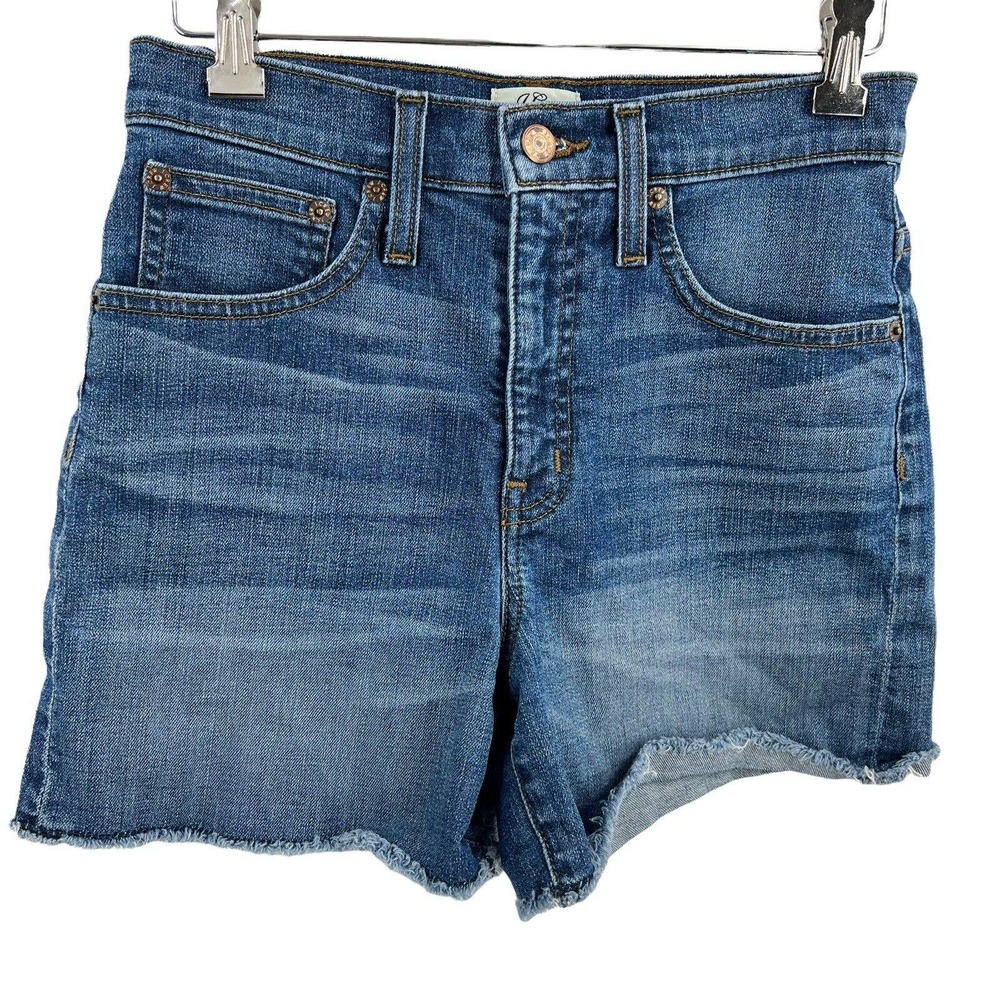 J Crew Denim Cutoff Shorts Size 25